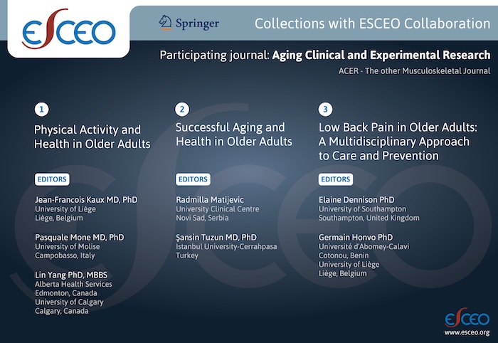 Collections with ESCEO Collaboration
