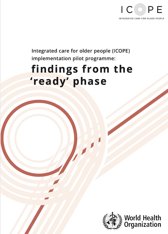 Integrated care for older people (ICOPE)